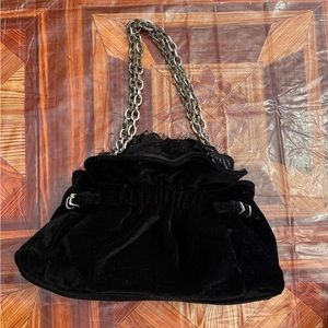 Velvet evening bag White House, Black market